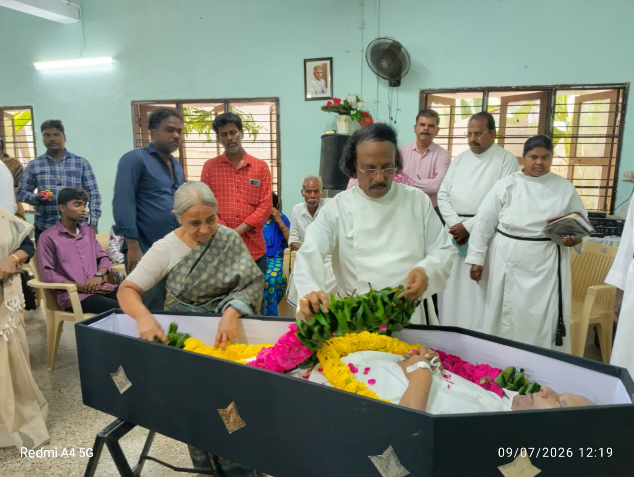 Funeral Service Conducted by The Adminstrator Rev. Martin J Philip